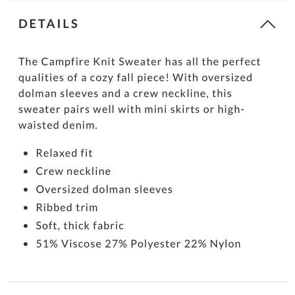 Vici Campfire knit sweater,  black - Picture 5 of 6